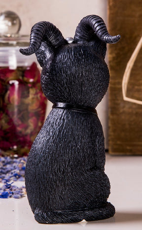 Pawzuph Horned Occult Cat Figurine-Nemesis Now-Tragic Beautiful
