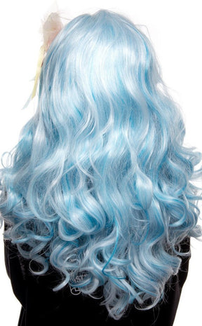 Peek-A-Boo Lace Front Powder Blue Wig-Rockstar Wigs-Tragic Beautiful