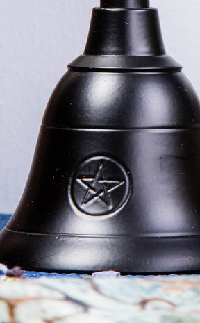 Pentacle Altar Bell | Black-TB-Tragic Beautiful