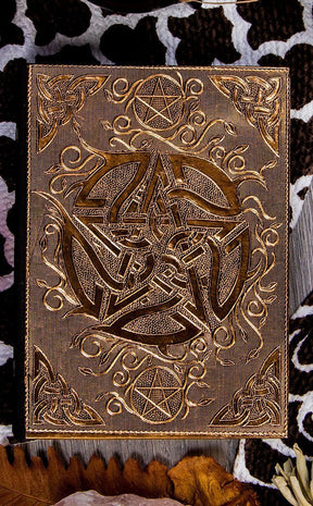 Pentacle Copper Plated Journal.-Tragic Beautiful-Tragic Beautiful
