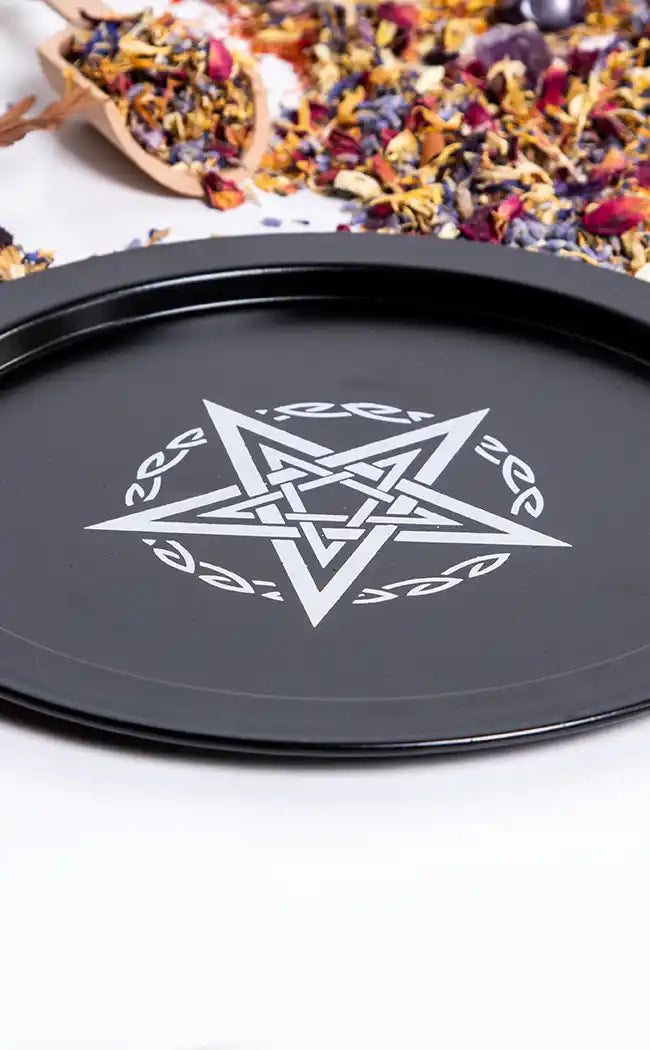Pentacle Offering Plate-Witchcraft Supplies-Tragic Beautiful
