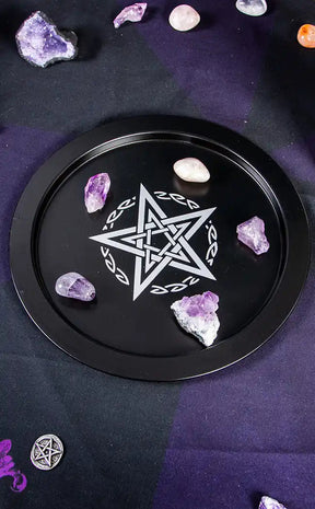 Pentacle Offering Plate-Witchcraft Supplies-Tragic Beautiful