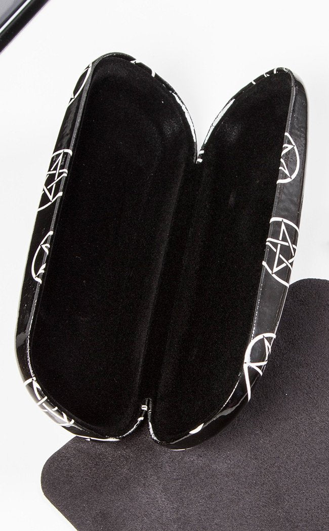 Pentagram Glasses Case-Gothic Gifts-Tragic Beautiful