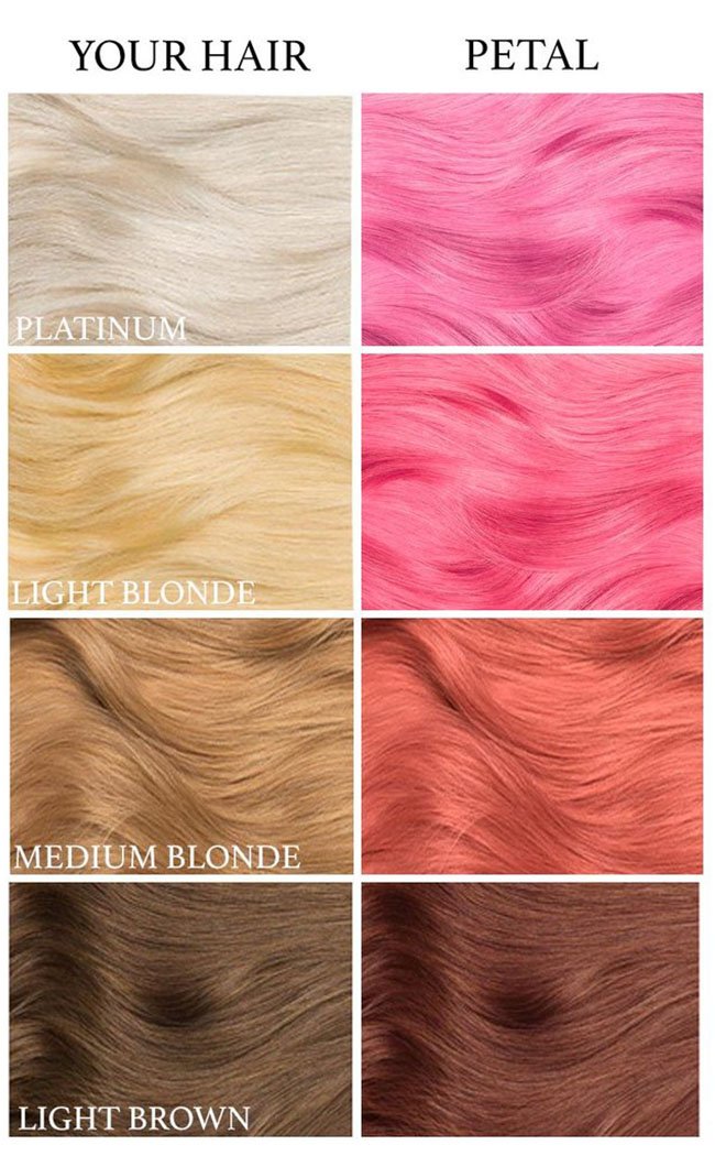 Petal Pink Hair Dye-Lunar Tides-Tragic Beautiful
