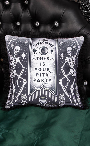 Pity Party Frilly Cushion Slip-Drop Dead Gorgeous-Tragic Beautiful