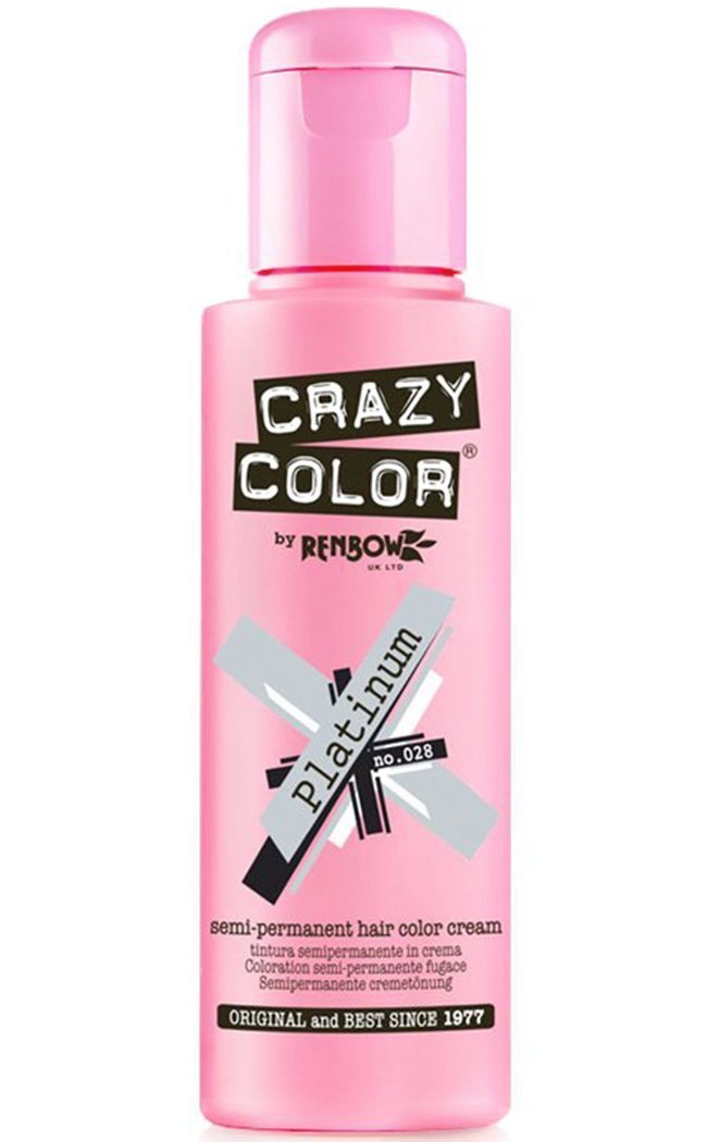 Platinum Hair Colour-Crazy Color-Tragic Beautiful
