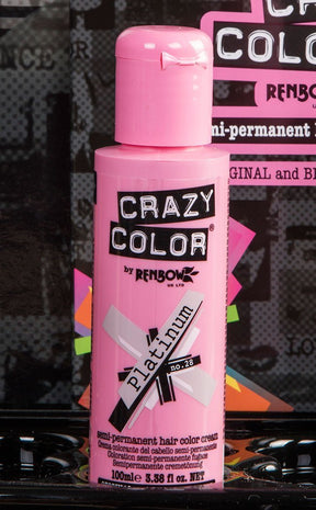 Platinum Hair Colour-Crazy Color-Tragic Beautiful