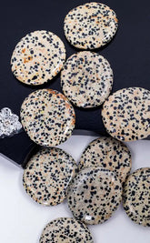 Pocket Palm Stone | Dalmatian Jasper-Crystals-Tragic Beautiful
