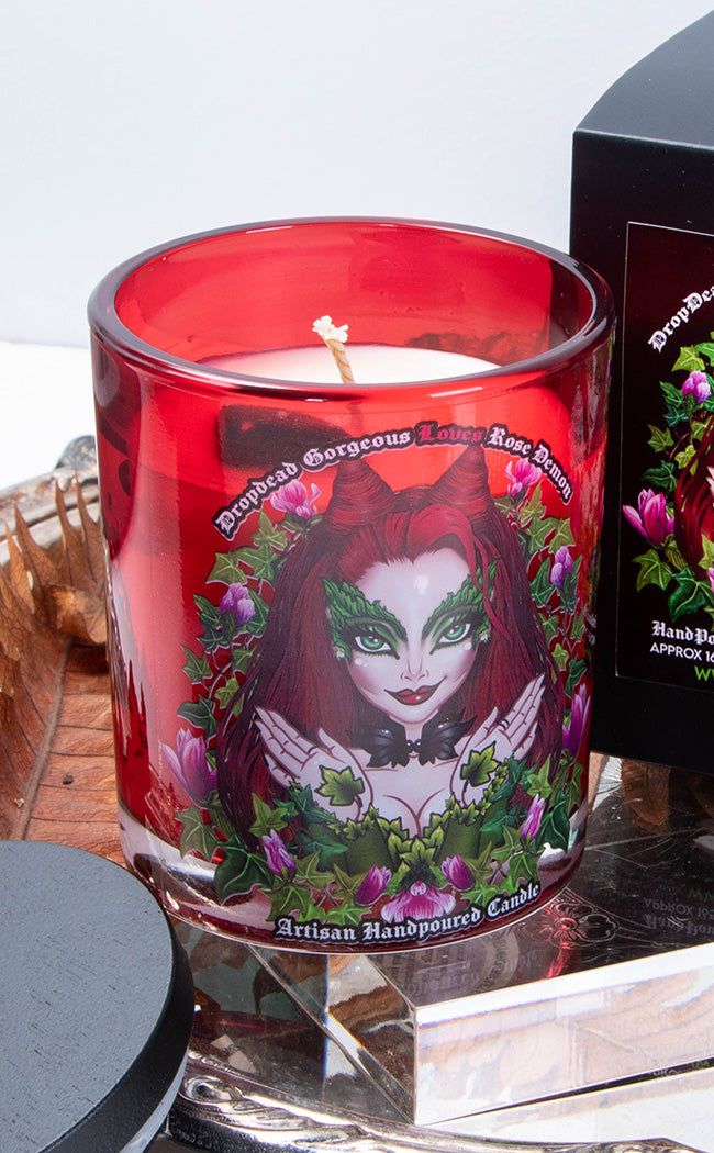 Poison Ivy | Fortune Telling Candle-Rose Demon-Tragic Beautiful