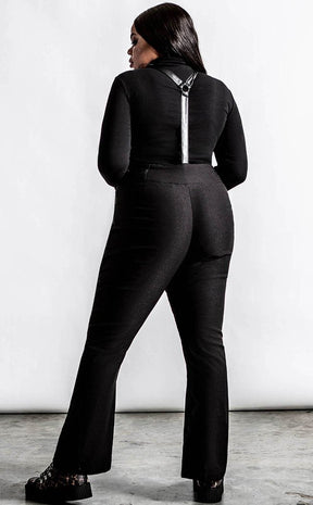 Prophet of Doom Suspender Trousers | Black-Killstar-Tragic Beautiful