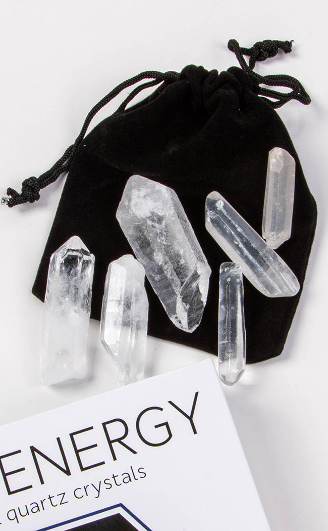 Pure Energy Natural Quartz Crystals-Crystals-Tragic Beautiful