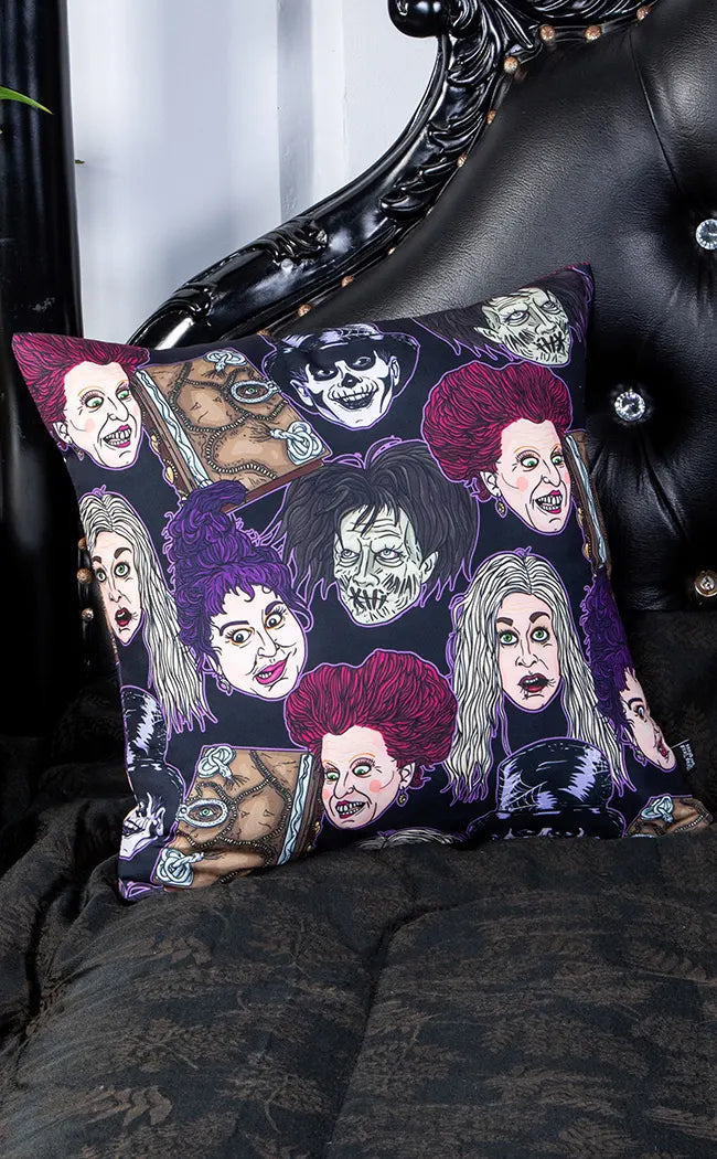 Put A Spell On You Cushion Cover-Drop Dead Gorgeous-Tragic Beautiful