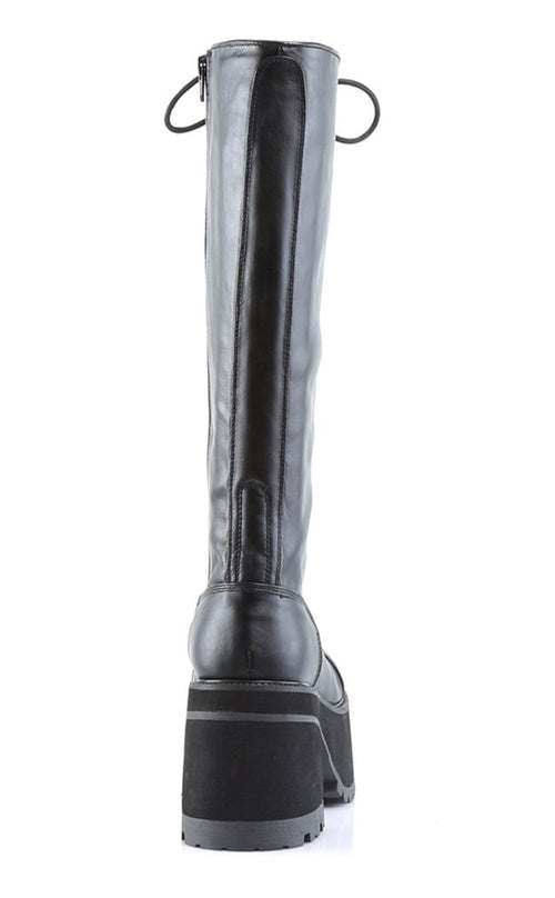 Demonia RANGER-302 Black Knee High Boots | Gothic Shoes Australia