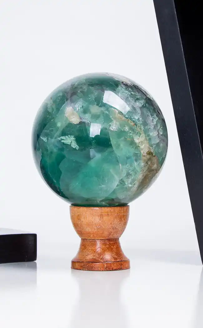 Rainbow Fluorite Crystal Sphere | Large-Crystals-Tragic Beautiful