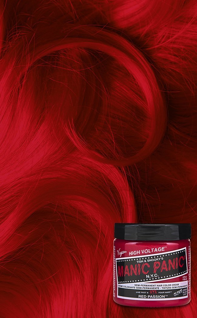 Red Passion Classic Dye-Manic Panic-Tragic Beautiful
