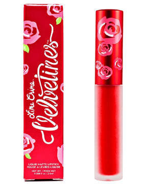 Red Velvet Velvetine Lipstick-Lime Crime-Tragic Beautiful