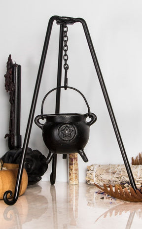 Rigid Cauldron Stand-Cauldrons-Tragic Beautiful
