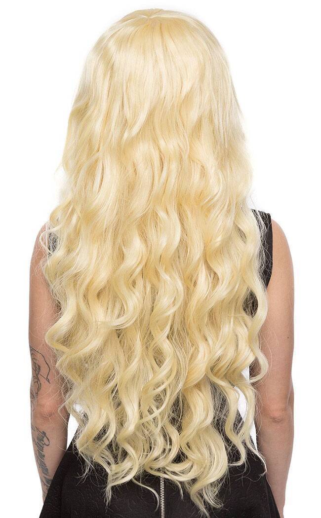 Riza Long Light Blonde Wavy Wig-Rockstar Wigs-Tragic Beautiful