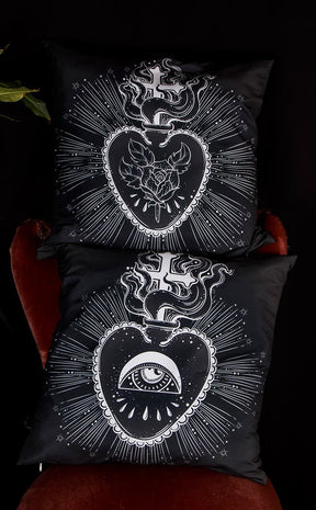 Sacred Heart Cushion Set-Drop Dead Gorgeous-Tragic Beautiful