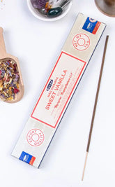 Satya Sweet Vanilla Incense Sticks-Incense-Tragic Beautiful