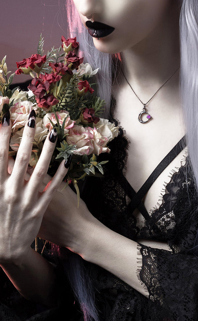 Selene Necklace | Mirror Steel-Rogue & Wolf-Tragic Beautiful