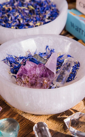 Selenite Charging Bowl 9cm-Crystals-Tragic Beautiful
