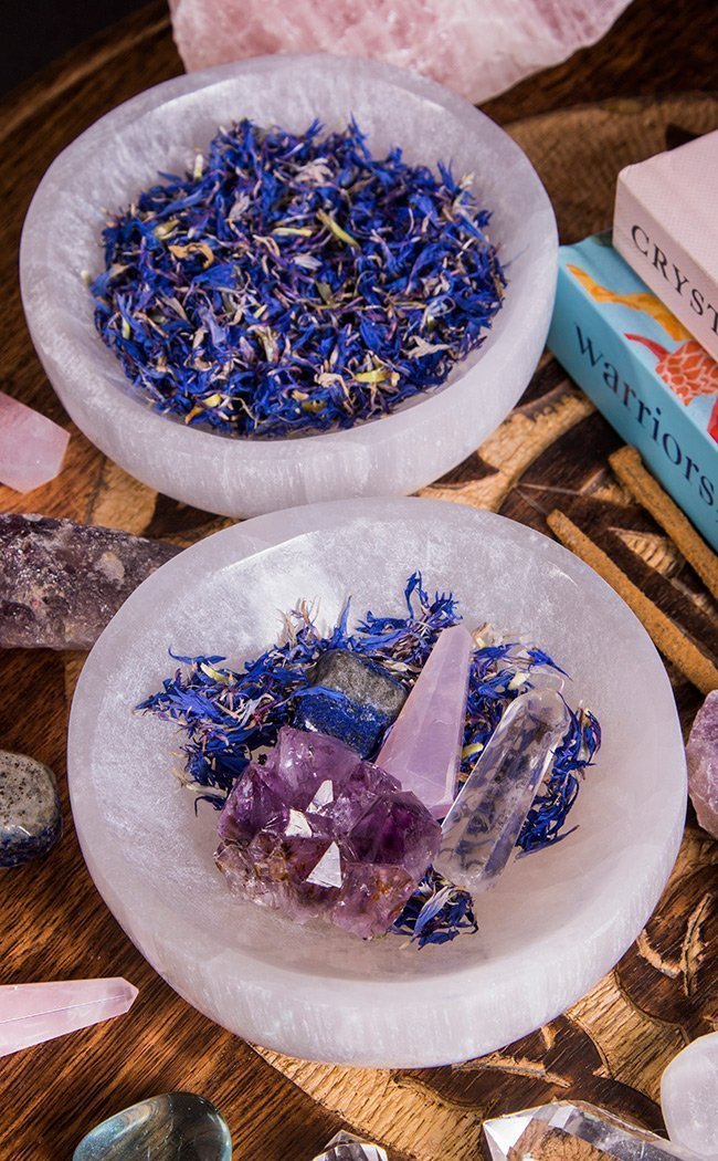 Selenite Charging Bowl 9cm-Crystals-Tragic Beautiful