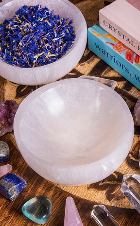Selenite Charging Bowl-Crystals-Tragic Beautiful