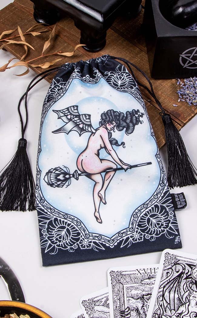 Send Nudes Velvet Tarot Bag-Drop Dead Gorgeous-Tragic Beautiful