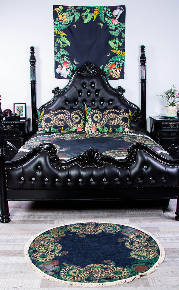 Serpentine Round Rug | Cottagecore Aesthetic Home Decor Australia