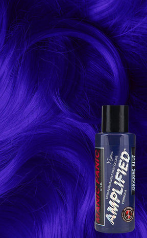 Amplified Shocking Blue Hair Dye-Manic Panic-Tragic Beautiful