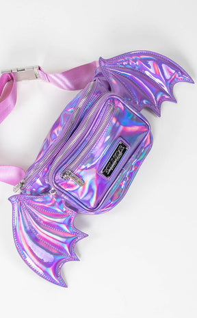 Sickly Sweet Waistbag | Holographic Lilac-Killstar-Tragic Beautiful