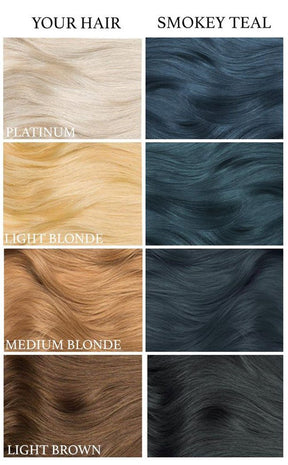 Smokey Teal Hair Dye-Lunar Tides-Tragic Beautiful