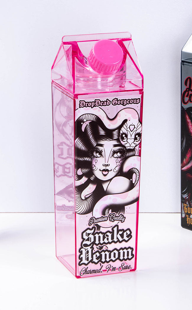 Snake Venom Carton Drink Bottle-Drop Dead Gorgeous-Tragic Beautiful