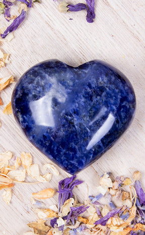 Sodalite Heart-Crystals-Tragic Beautiful