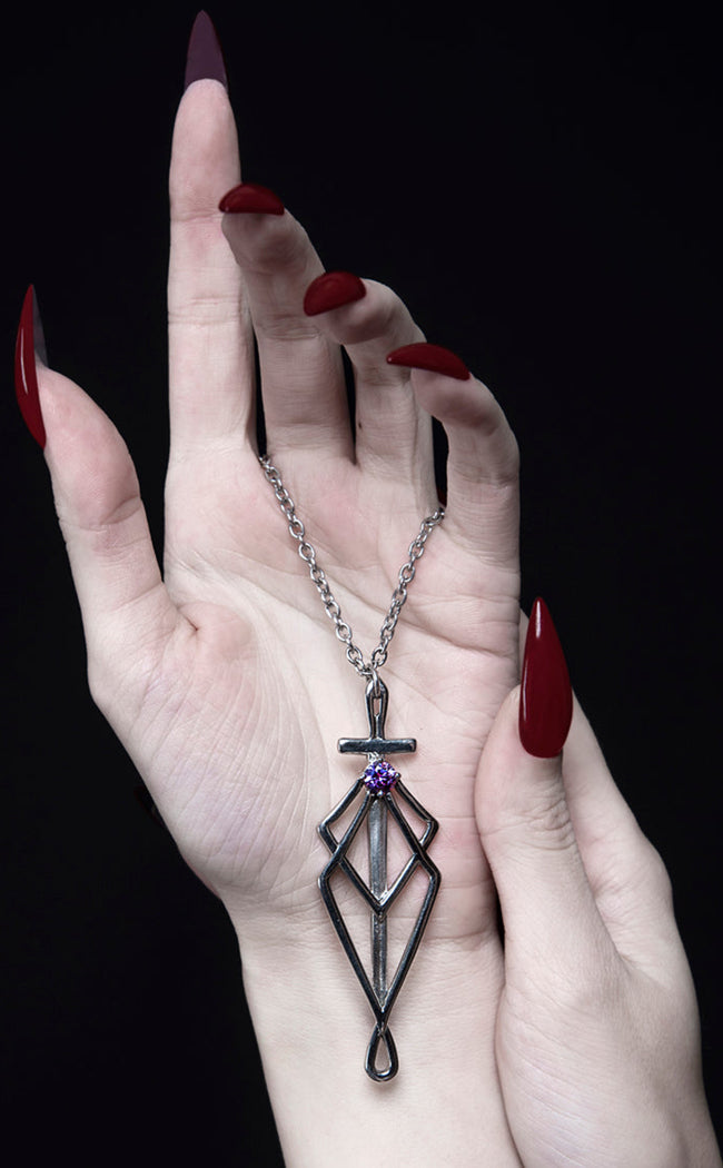 Spidersilk Necklace | Mirror Steel-Rogue & Wolf-Tragic Beautiful