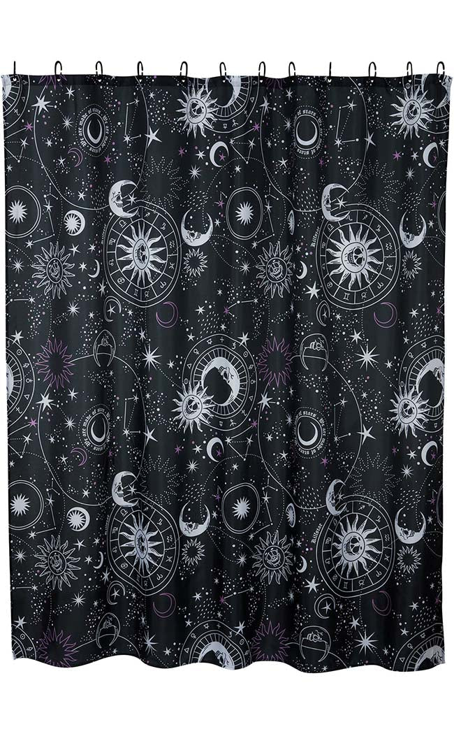 Stardust Shower Curtain-Killstar-Tragic Beautiful