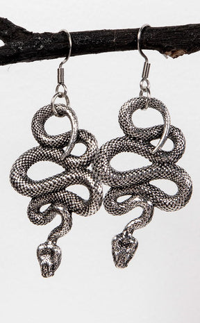 Such a Snake Earrings-Gothic Jewellery-Tragic Beautiful