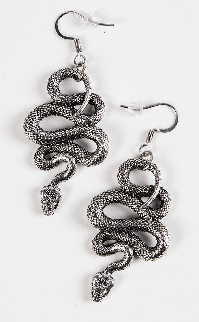Such a Snake Earrings-Gothic Jewellery-Tragic Beautiful