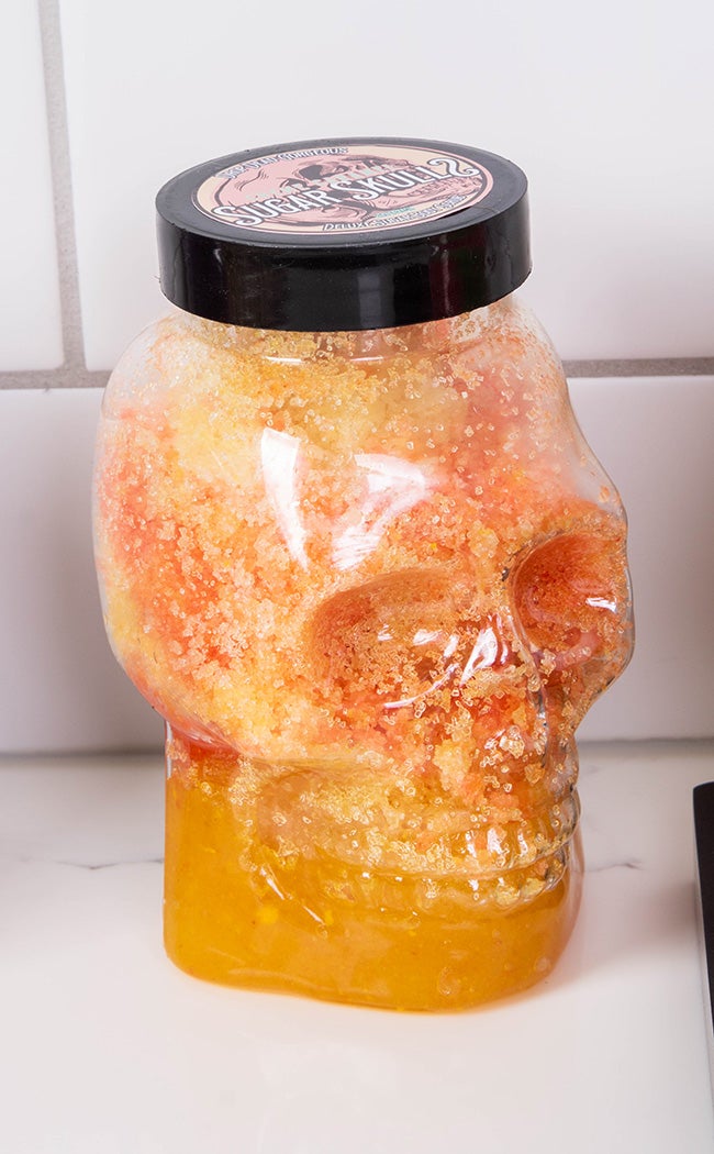 Sugar Skulls Deluxe Body Scrub | Creme Caramel-Drop Dead Gorgeous-Tragic Beautiful