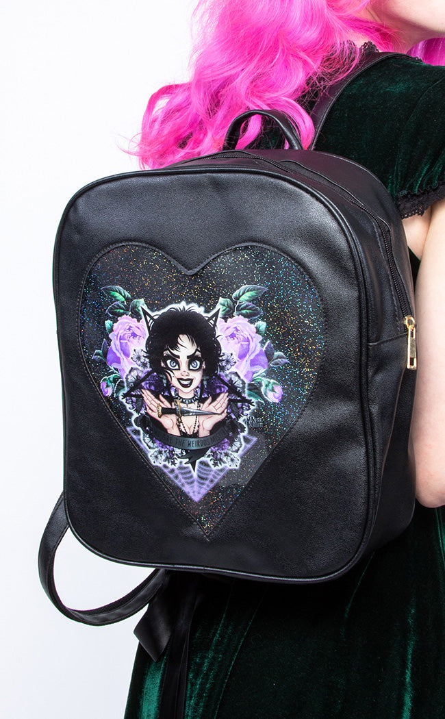We Are The Weirdos Sweetheart Backpack | Emo & Gothic Bags Australia