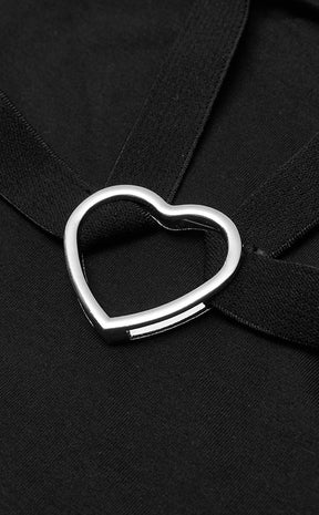 Tainted Love Harness Top-Punk Rave-Tragic Beautiful