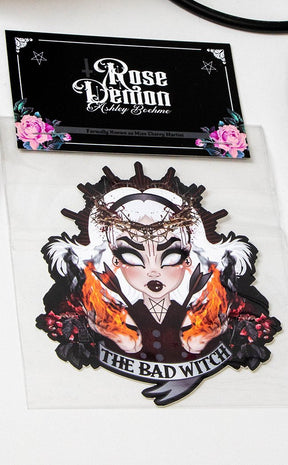 The Bad Witch Sticker-Rose Demon-Tragic Beautiful