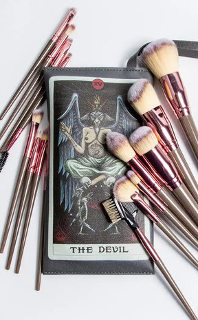 The Devil Tarot Makeup Brush Set-Drop Dead Gorgeous-Tragic Beautiful