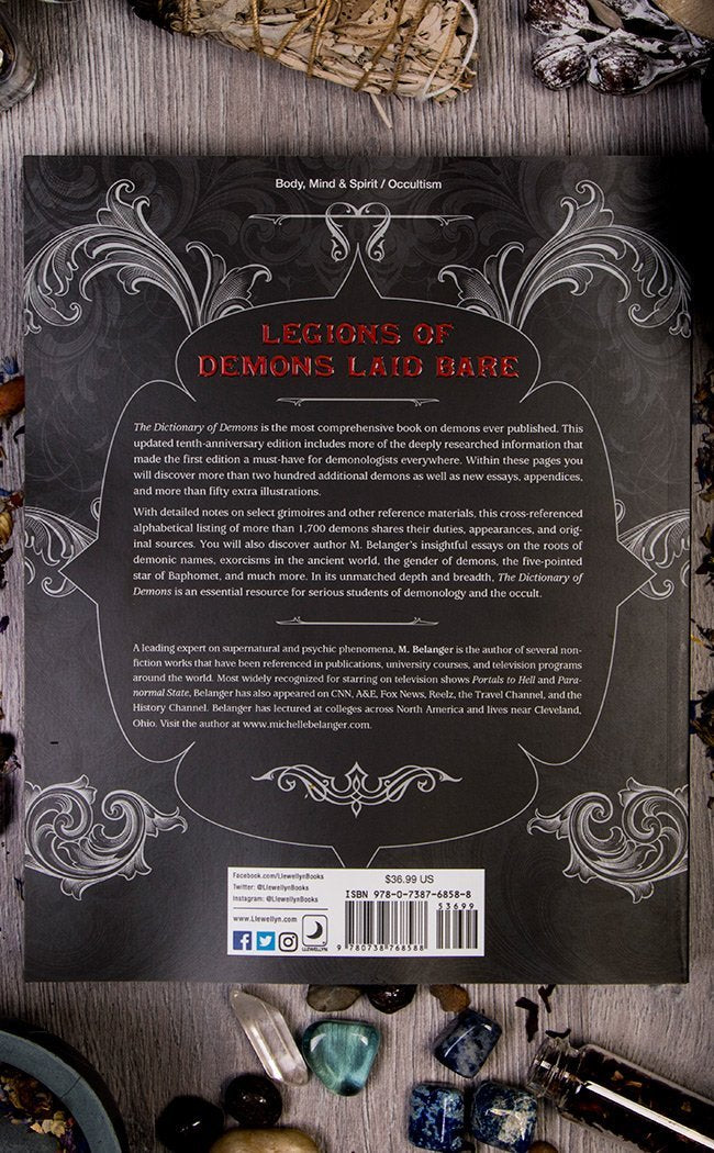 The Dictionary of Demons: Expanded & Revised-Occult Books-Tragic Beautiful
