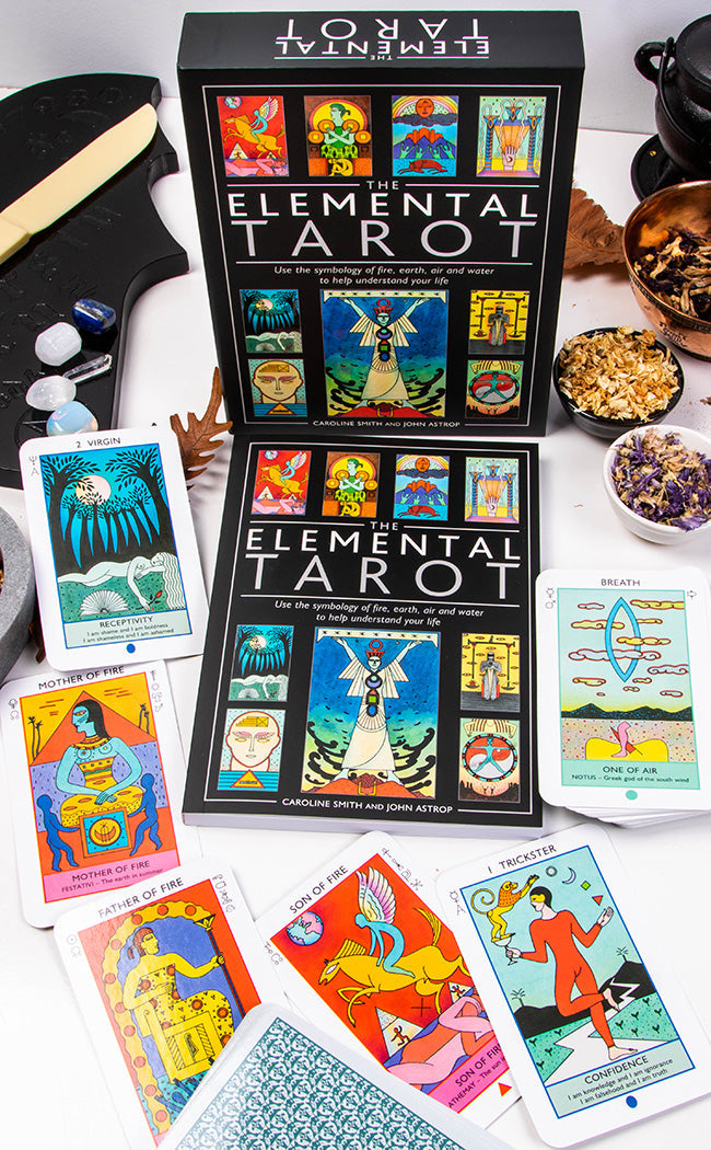 The Elemental Tarot-Occult Books-Tragic Beautiful