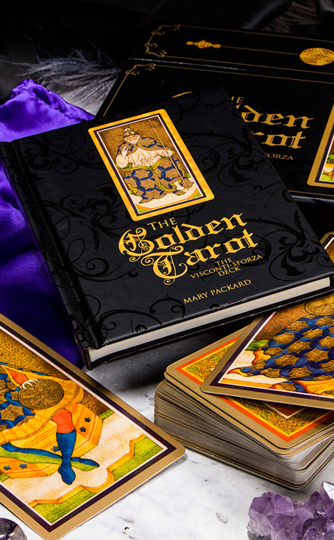 The Golden Tarot-Occult Books-Tragic Beautiful