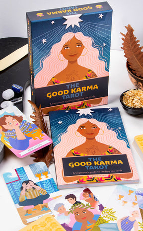 The Good Karma Tarot-Occult Books-Tragic Beautiful