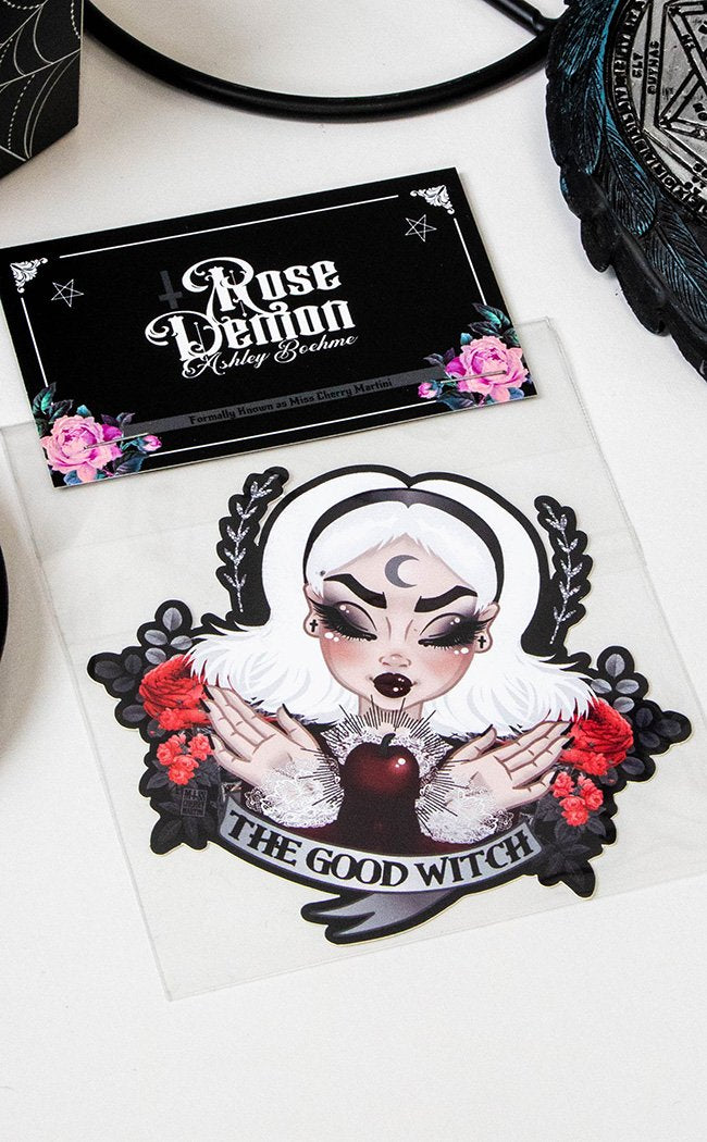 The Good Witch Sticker-Rose Demon-Tragic Beautiful