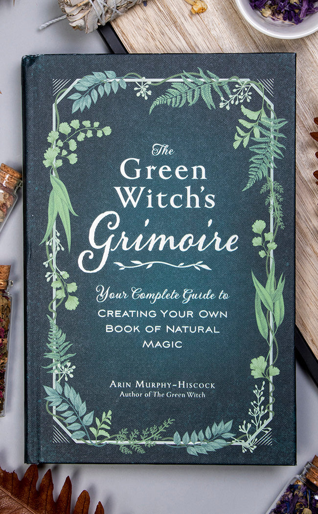 The Green Witch's Grimoire-Occult Books-Tragic Beautiful